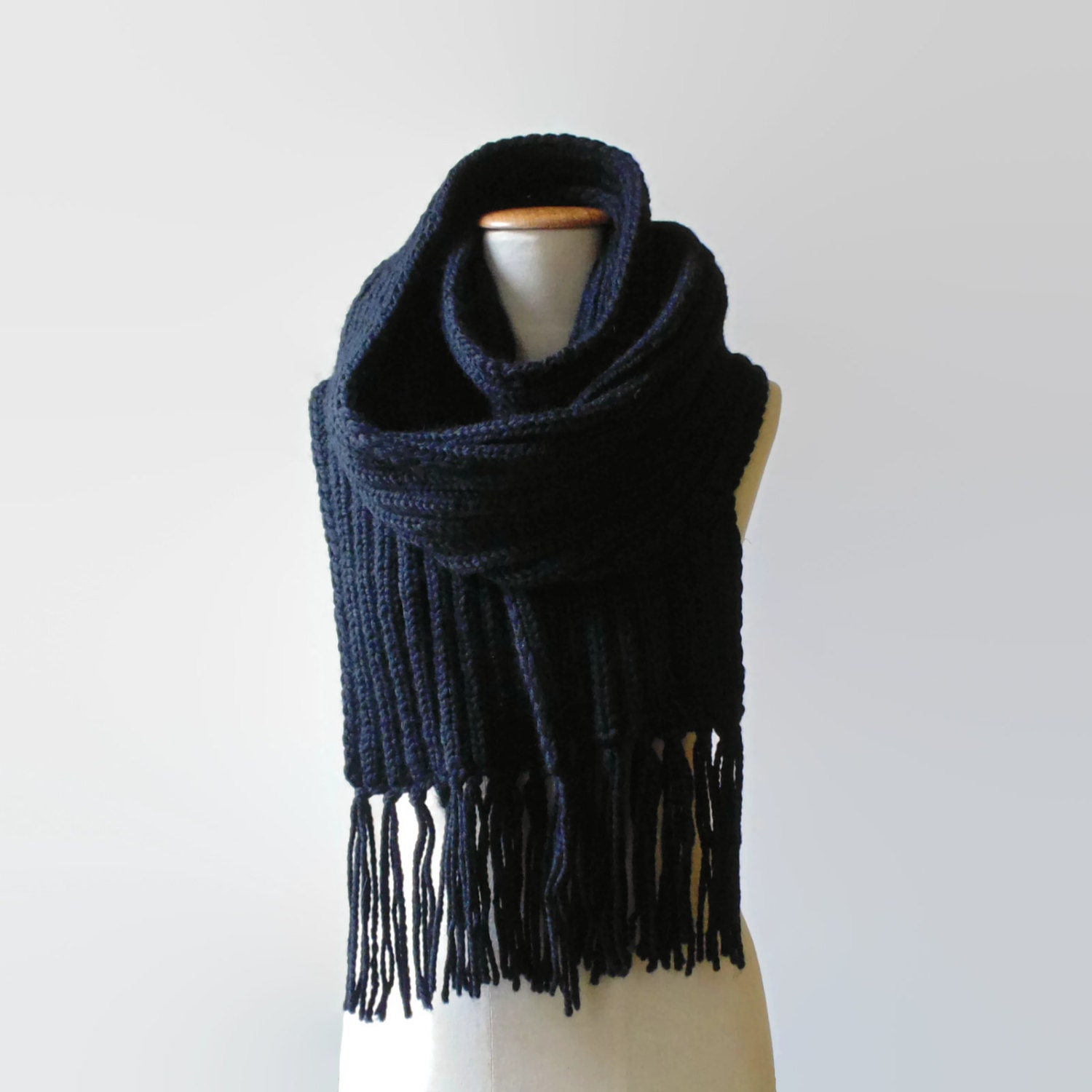 Scarf sizes for women with black