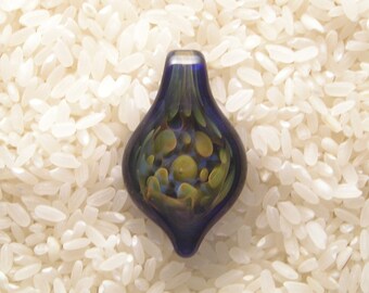 EMBLEM Lampworked Borosilicate Glass Pendant