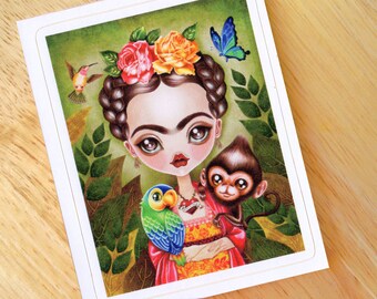 Frida Querida Die Cut Vinyl Sticker Decal
