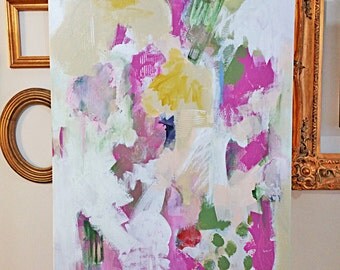 original 24"x36" abstract painting by Mary Kaiser