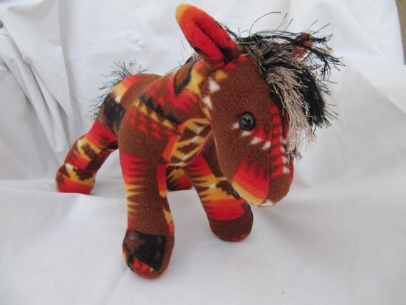 pendleton stuffed horse