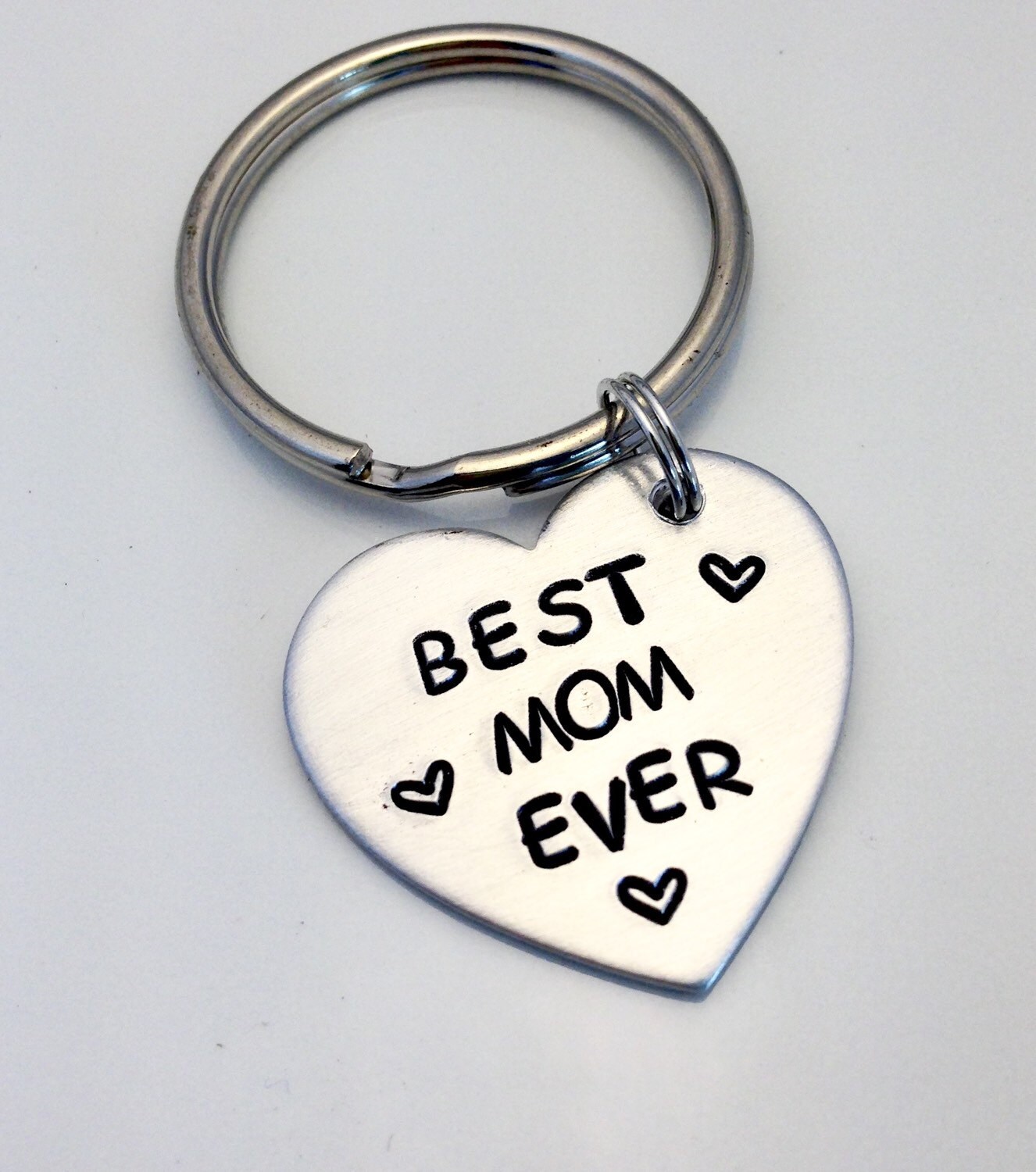 Best Mom Ever Personalized Keychain Custom By Silverdetour On Etsy 