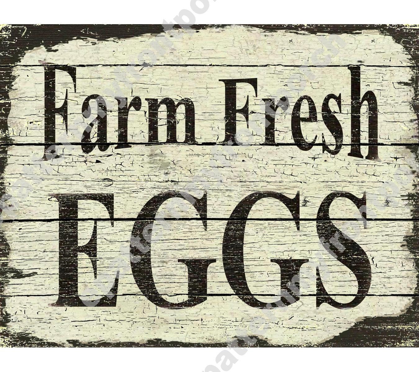 Printable Farm Fresh Eggs Sign - Printable World Holiday