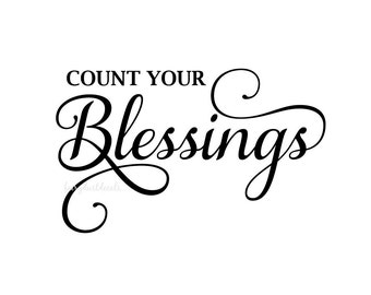 Blessing wall decal | Etsy