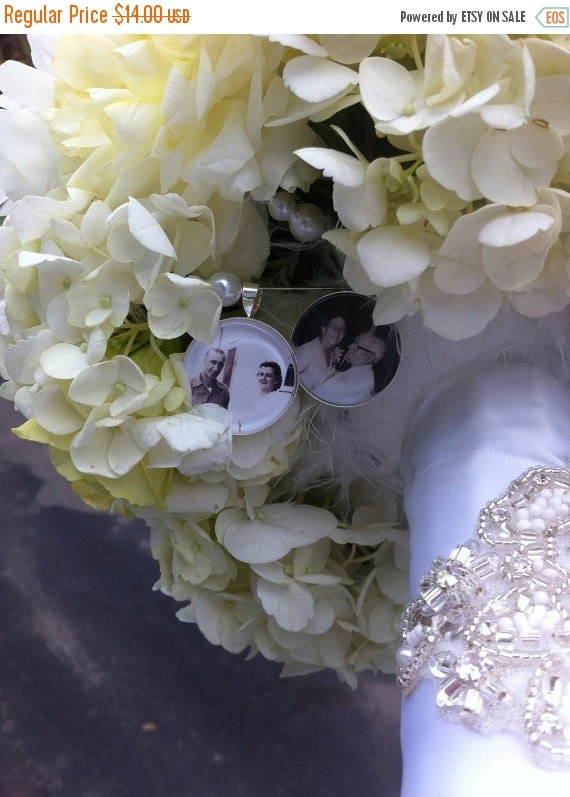 Custom Photo Bouquet Charm by ElegantChicJewel on Etsy