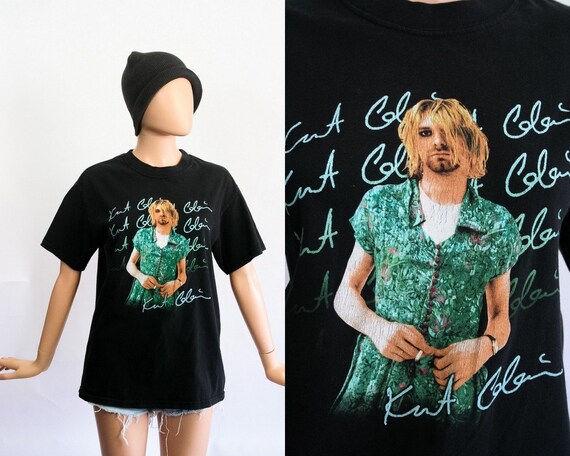 kurt cobain dress shirt