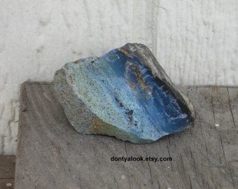 Shades of Blue Flint - Terrarium or Craft Rock