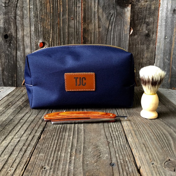 Canvas Dopp Kits Mens Toiletry Bag Groomsmen Gift
