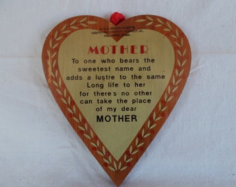 Mother plaque | Etsy