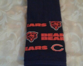 chicago bears hand towlels