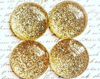 Glass Magnets - Office Magnets - Magnets - Office Supplies - Decorative Magnets - Gold Magnets - Office Accessories - Fridge Magnets - Gold