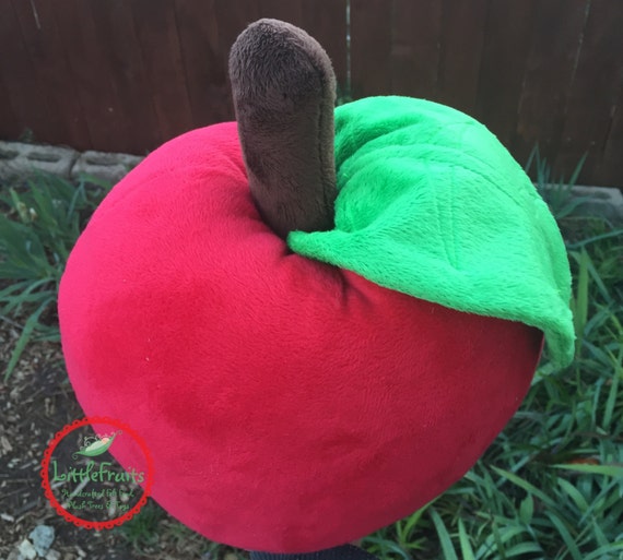 stuffed apple toy