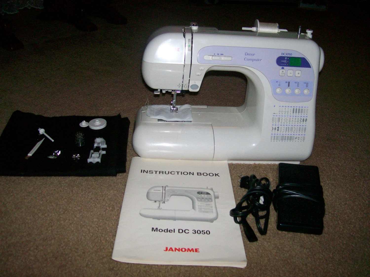 Janome Model DC 3050 Sewing Machine Price Reduced