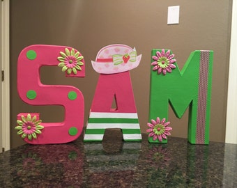 Strawberry Shortcake Custom Name Letters - price is per letter