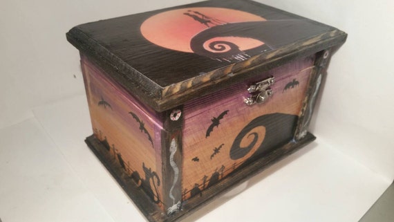 nightmare before christmas trinket box