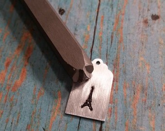 Eiffel Tower Design Stamp, Paris, France, French, Fleur du Lis Metal Stamped Tools & Supplies, Punch Sets, Metalworking, DIY Jewelry