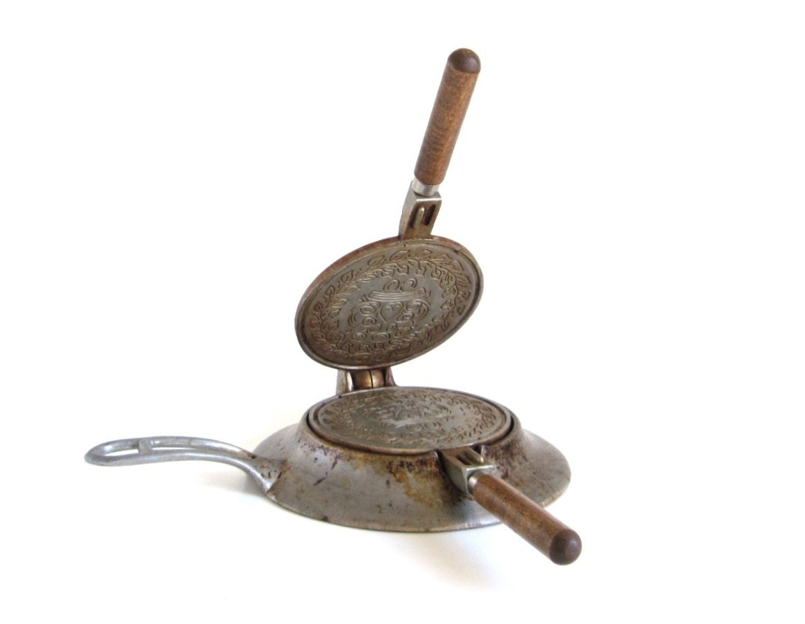 Nordicware Krumkake Iron Scandinavian Pizzelle Maker with