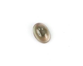 Oregon Sunstone Oval Cabochon 18 MM Green Gold Schiller Semi Precious Gemstone