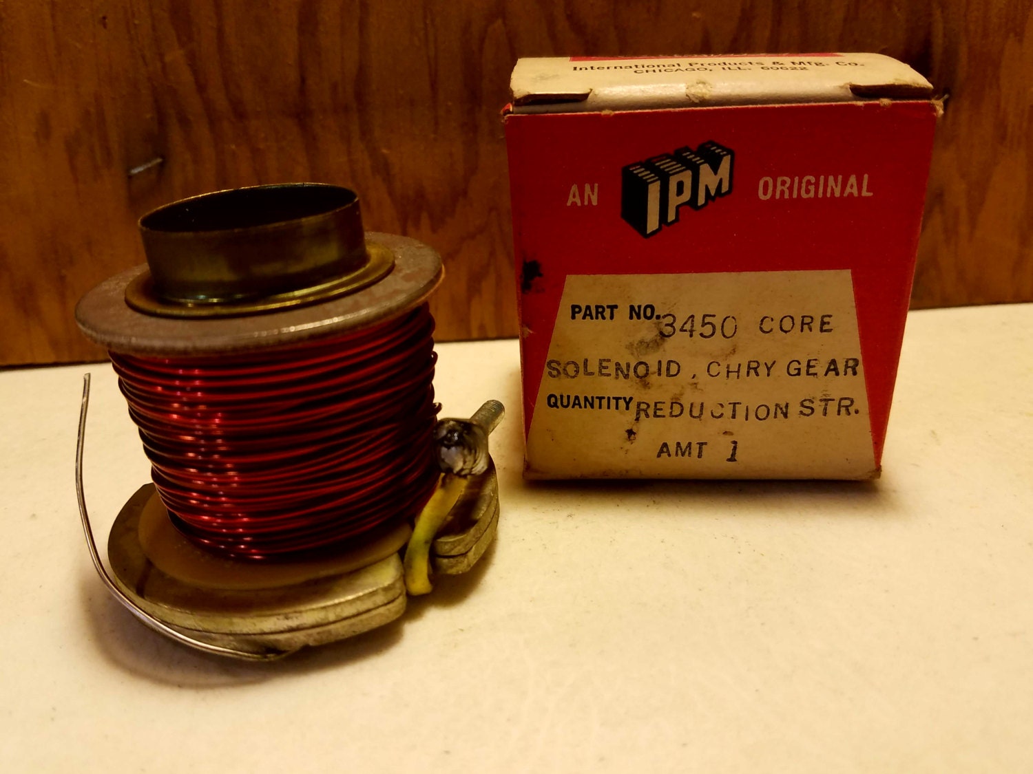 RePurposing Copper Wire Solenoid Coil Chry Gear Vintage IPM