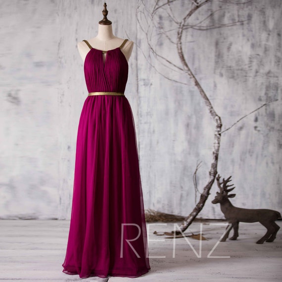 Fuchsia Bridesmaid Dress