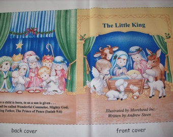 cloth storybook panel to make-The Little King
