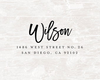 Return Address Stamp, Self Inking Address Stamp, Custom Stamp, Custom Rubber Stamp, Personalized Self Inking Wedding Stationery Stamper