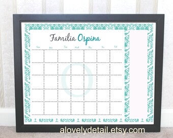 Wall Calendar Frame calendar frame | etsy Wall Calendar Frame calendar frame | etsy