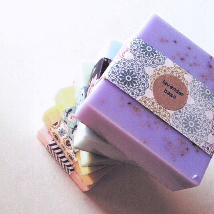 SOAP Gift Set of 6 bars natural bar soap