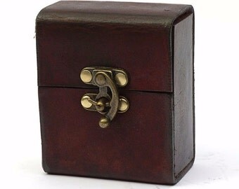 Magic the Gathering Deck Box (standard size) Leather Card Case MTG Deck Box Pokemon, YuGiOh, Yu Gi Oh