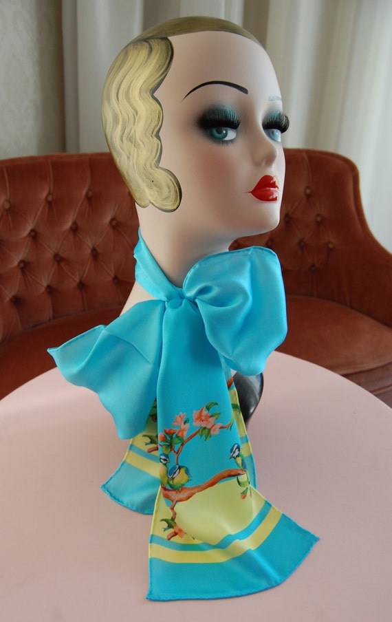 Silk scarf,Birdgirl,birthday gift,gifts for her,gifts for mom,Woody Ellen handbag,christmas gifts,christmas gift ideas,new year gifts ideas