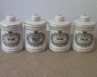 Vintage canister | Etsy