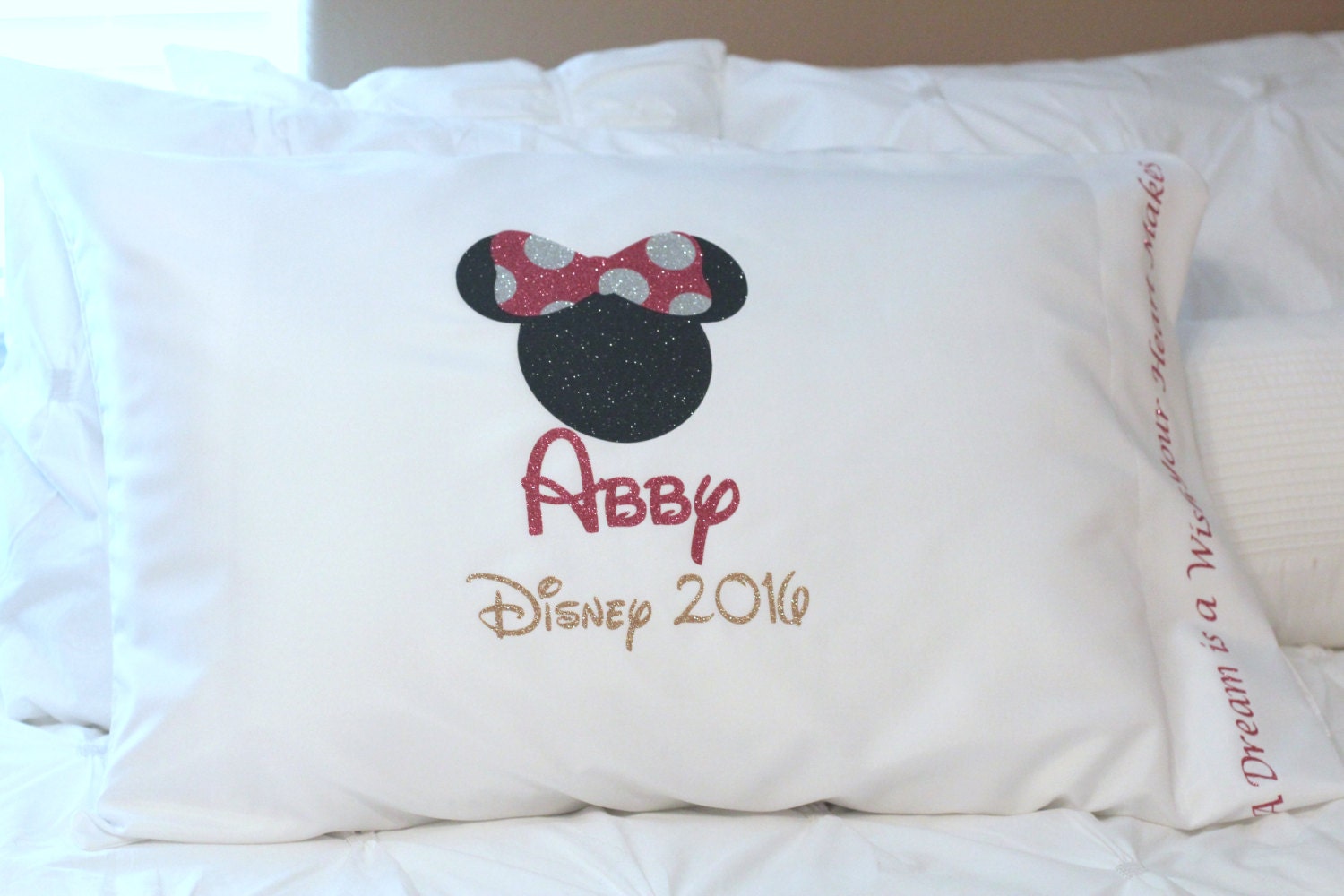 Personalized Disney Autograph Pillowcase