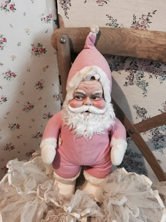 rushton pink santa