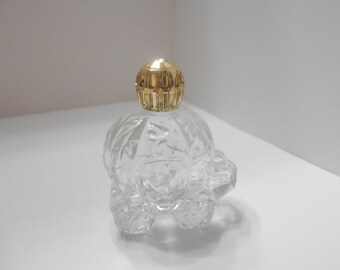 Vintage Avon Glass Princess Carriage (5) Empty Decanter