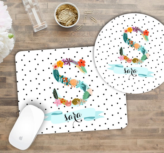 Items similar to Personalized mouse pad, custom mouse pad, monogrammed