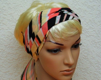 Ultra long hair band, headband, hair wrap, hair covering, head scarf, hair scarf, 148 x 7 cm