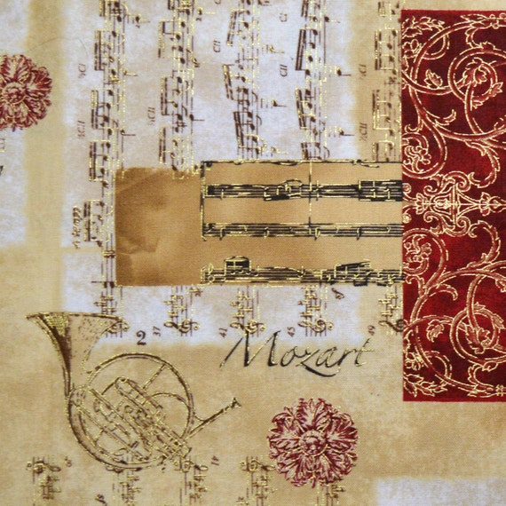 Robert Kaufman Fabric All That Jazz Holiday by UndercoverQuilts