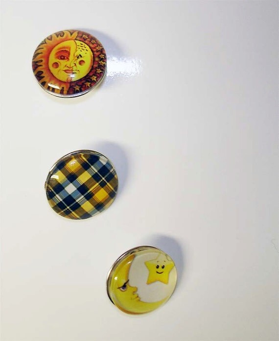 3PC. CELESTIAL Ginger Snap knobs//Ginger Snap knob fits 5mm