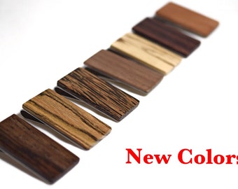 Wood money clip handcrafted groomsmen fathers day gift ideas wooden money clip engraving available