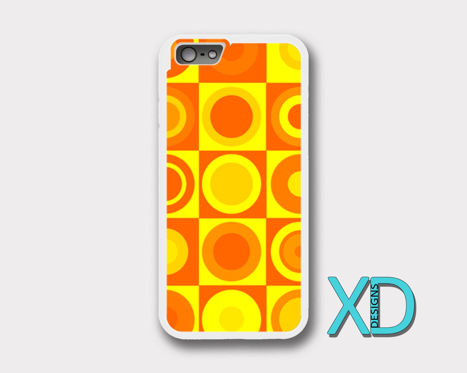 Yellow Circle iPhone Case Vibrant iPhone Case Circle iPhone
