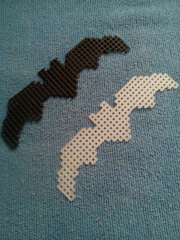 Halloween Bats / Plastic Canvas Cut Outs