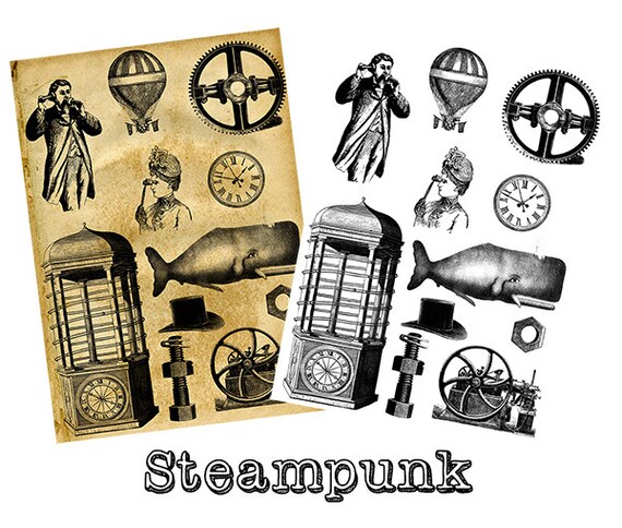 steampunk clipart download - photo #10