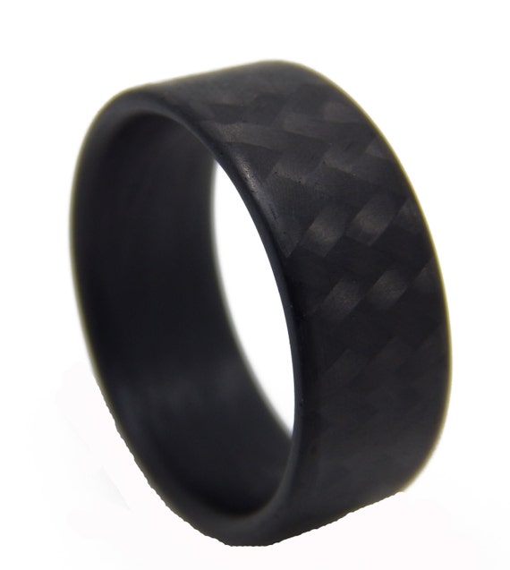 Carbon Fiber Twill Matte Ring