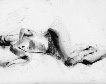 Haunting Fine Art Figure Drawing, No. 83