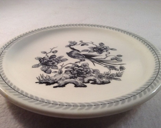 Vintage Syracuse China Salad Plate Bird of Paradise Restaurant Ware