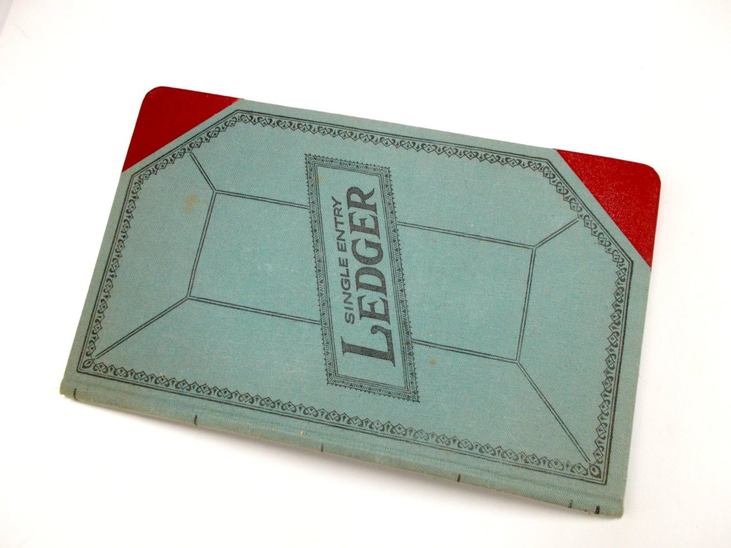 Vintage Ledger Book Old General Ledger Bookkeeping Ledger