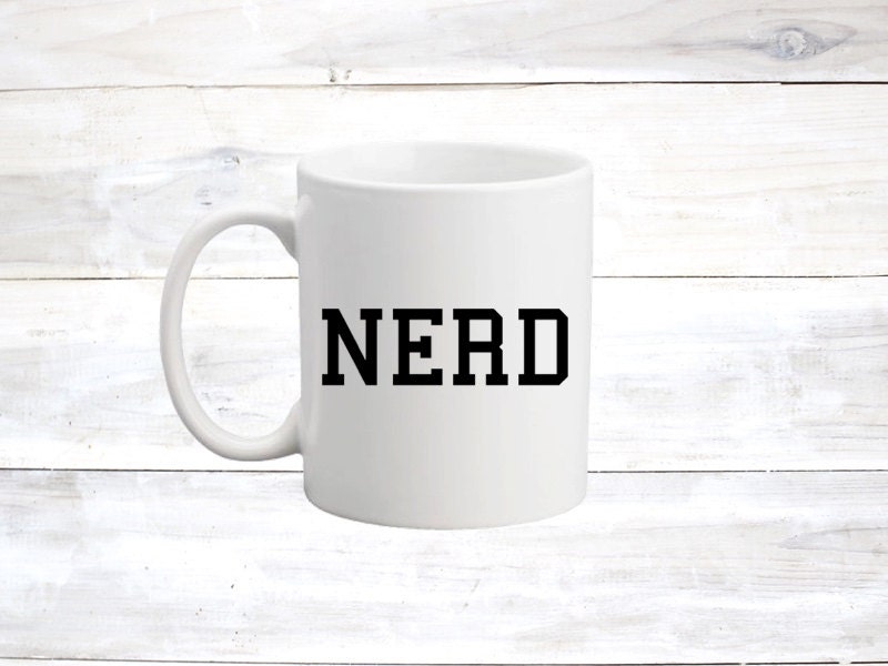Nerd Coffee Mug by KennedysDesigns on Etsy