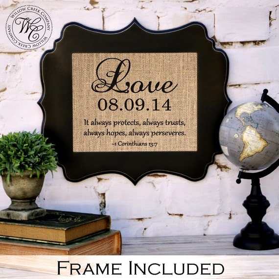 Christian Wedding Gift Personalized Wedding by