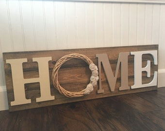 Rustic home decor rustic | Rustic wall decor | Rustic home sign, Rustic Love sign, Rustic Wedding sign