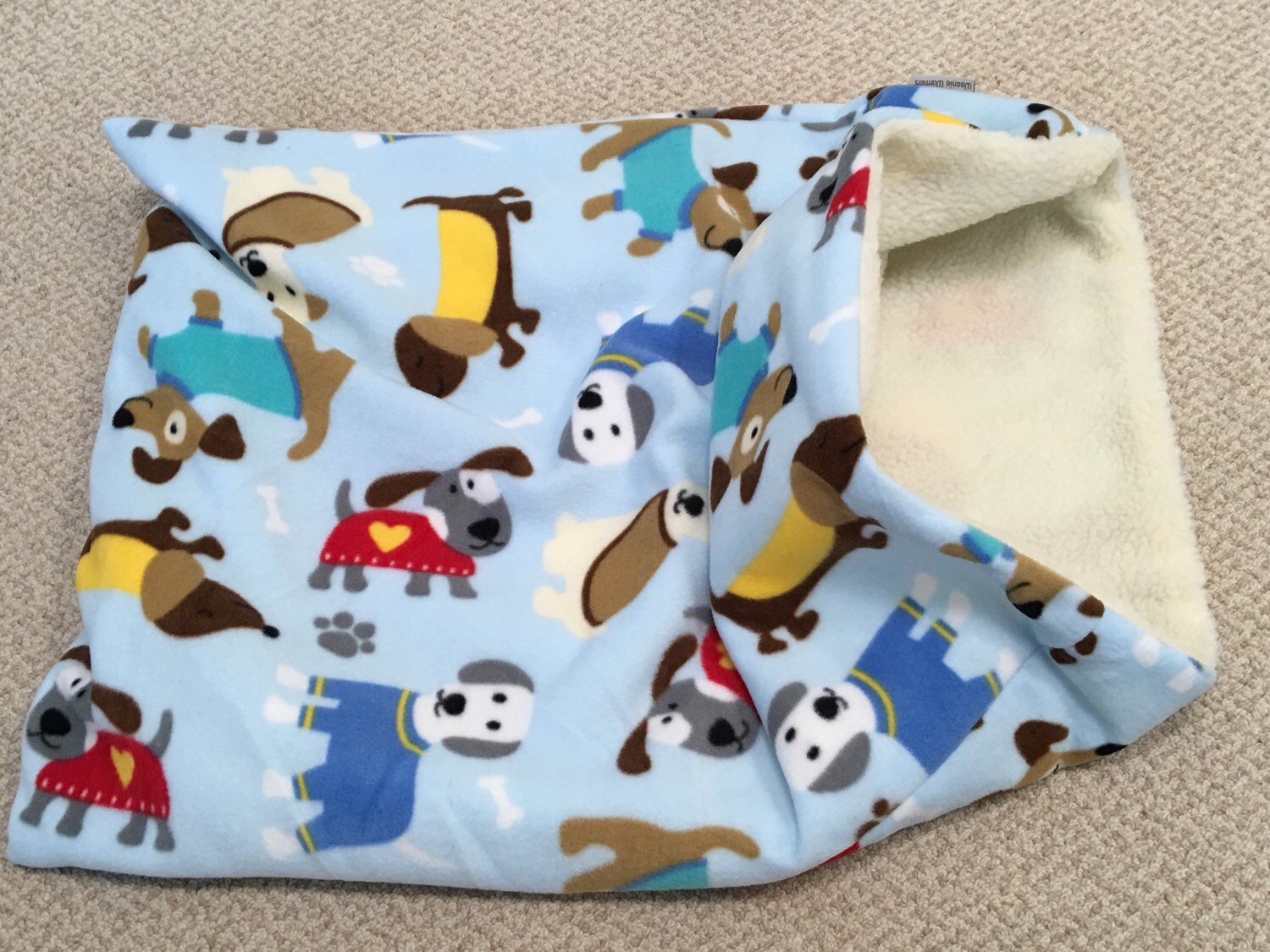 Baby Blue Multi Dog Weenie Warmer Limited Edition by WeenieWarmers